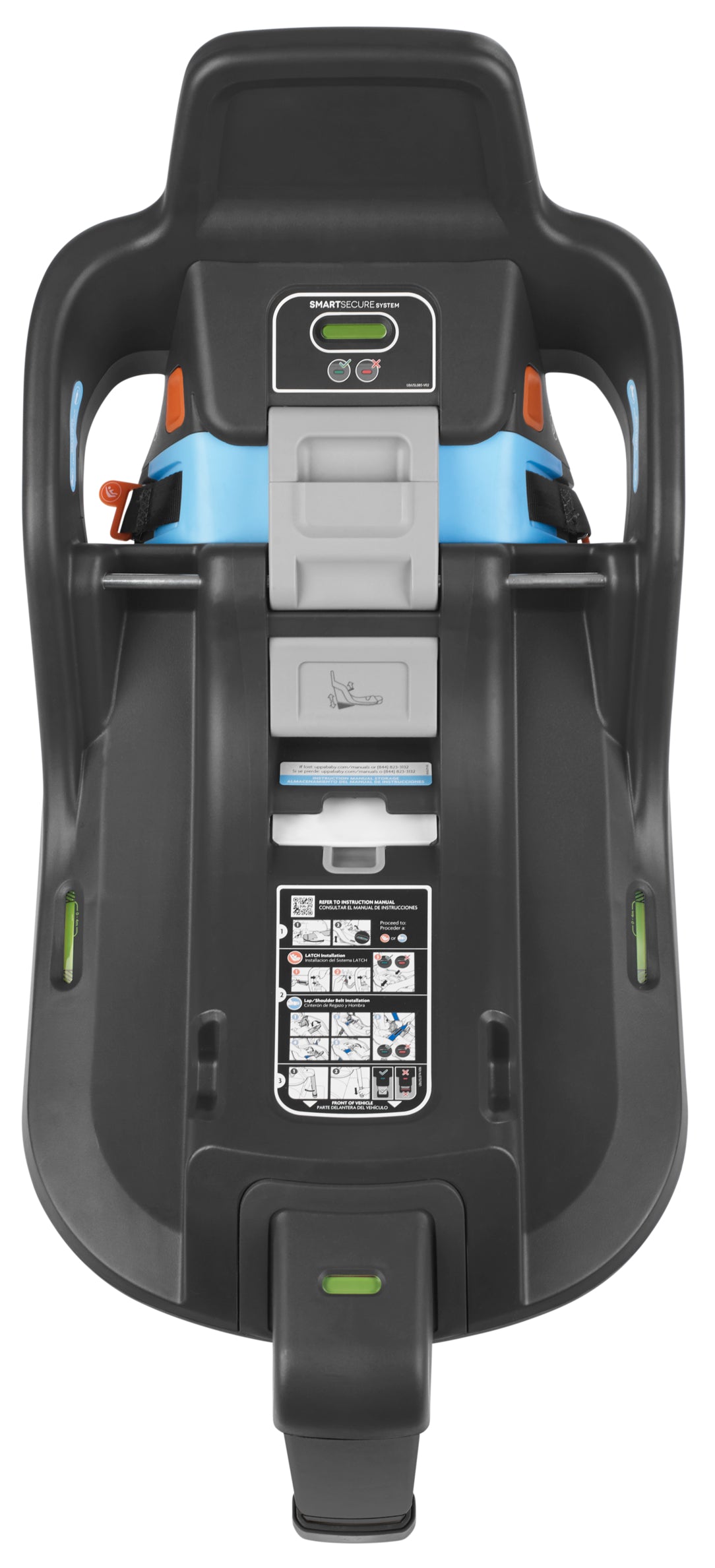 UPPAbaby Aria Infant Car Seat - Base Above