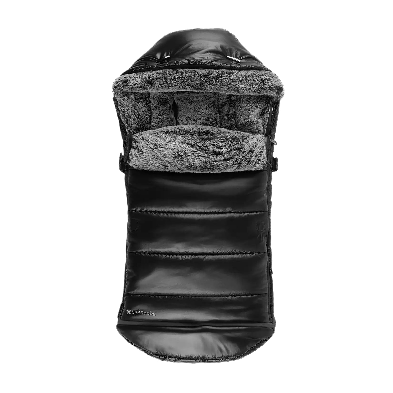 UPPAbaby CozyGanoosh Luxe Premium Footmuff - Lyla (Onyx Nylon)