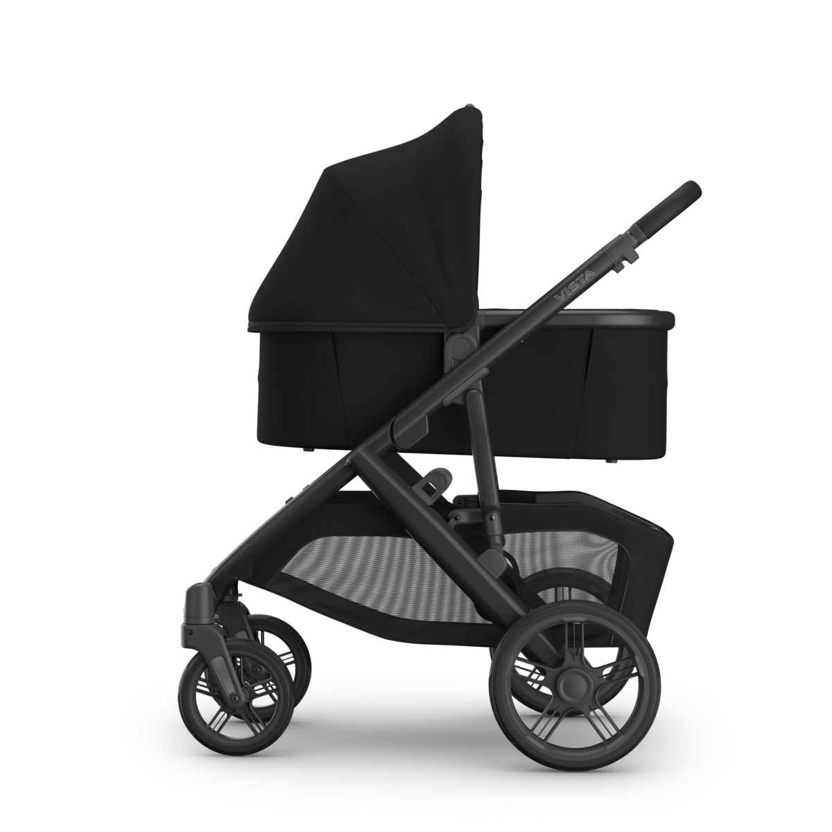 UPPAbaby Bassinet V3 - James (Black | Carbon Frame) - On Vista V3