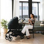 UPPAbaby Bassinet V3 - James (Black | Carbon Frame) Lifestyle 4