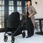 UPPAbaby Bassinet V3 - James (Black | Carbon Frame) Lifestyle 1
