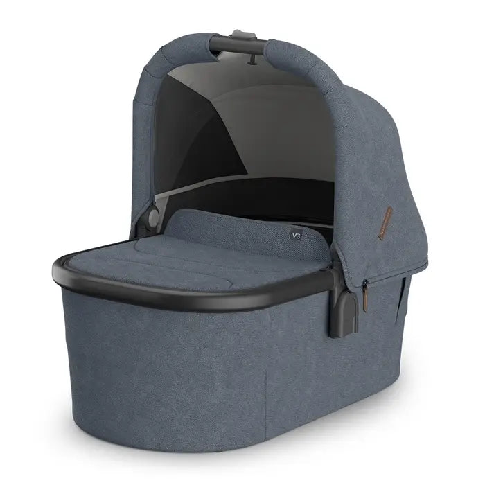 UPPAbaby Bassinet V3 - Julian (Dusty Blue Melange/Carbon Frame)