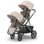 UPPAbaby Vista RumbleSeat V3 - Lifestyle with two seats world facing
