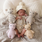 cuddle + kind Hand-Knit Baby Animal - Giraffe Lifestyle 2