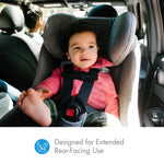 Clek Foonf Convertible Car Seat - Highlands Ziip Extended Rear Facing Use