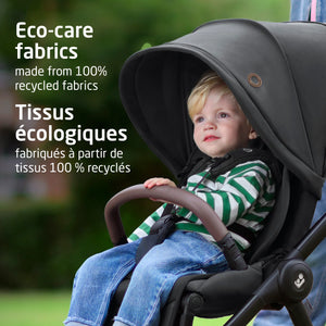 Maxi-Cosi Oxford Stroller & Mico Luxe+ Travel System - Eco Friendly Fabrics