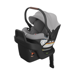 UPPAbaby Aria Infant Car Seat - Anthony (Grey/Chestnut Leather)