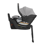 UPPAbaby Aria Infant Car Seat - Anthony (Grey/Chestnut Leather) Side View