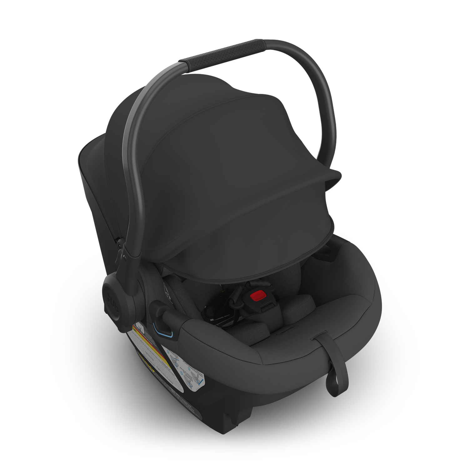 UPPAbaby Aria Infant Car Seat - Jake (Charcoal/Black Leather) Sunshade