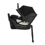UPPAbaby Aria V2 Infant Car Seat - James (Black | Black Leather) - Side View