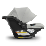 UPPAbaby Aria V2 Infant Car Seat - Savannah (Pearl Grey Melange | Chestnut Leather) Side View