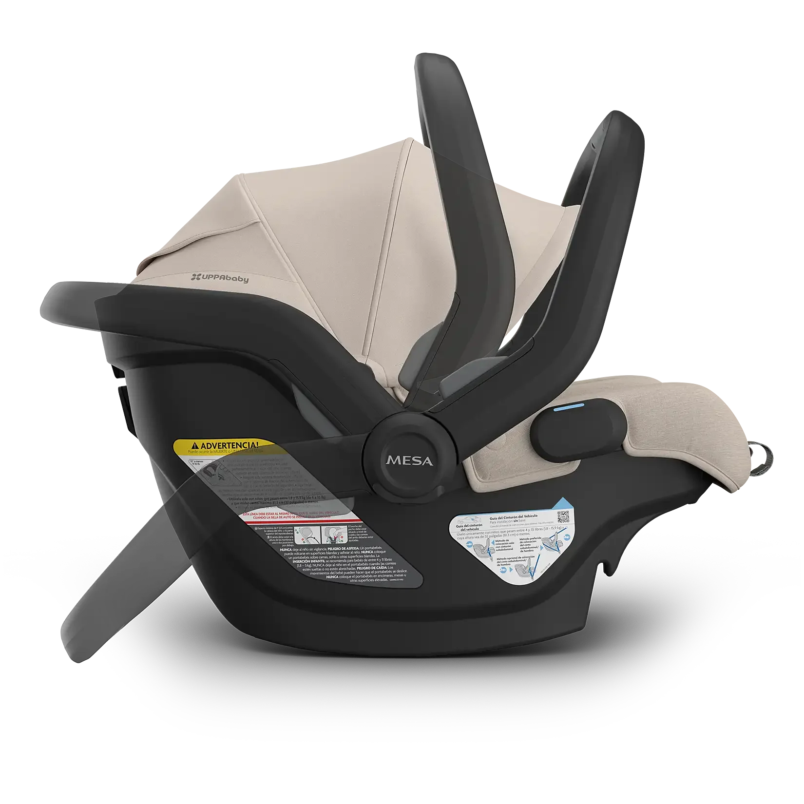 UPPAbaby Mesa V3 Infant Car Seat - Ada - Handlebar Options