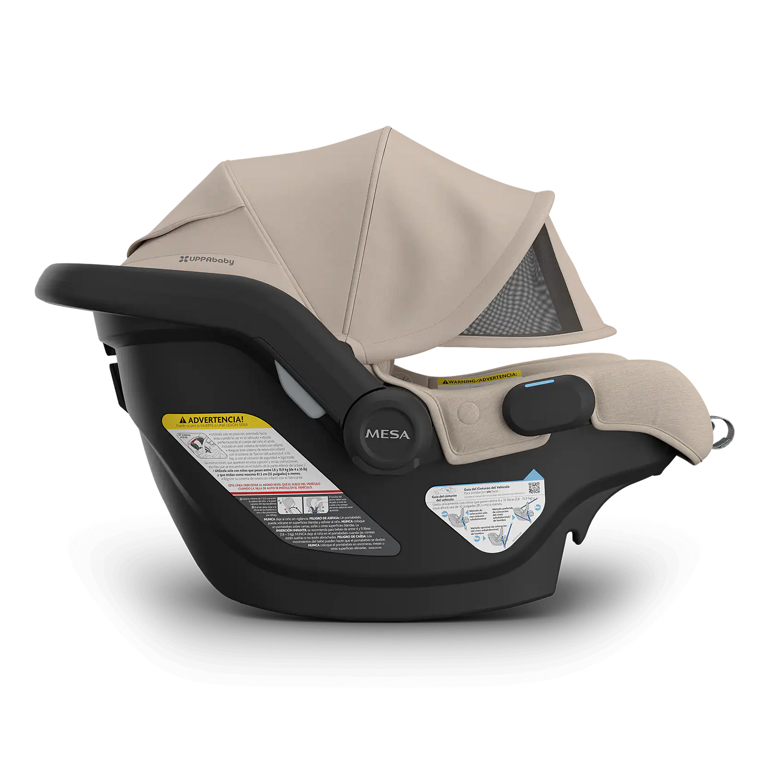 UPPAbaby Mesa V3 Infant Car Seat Declan - Extended Sun Canopy