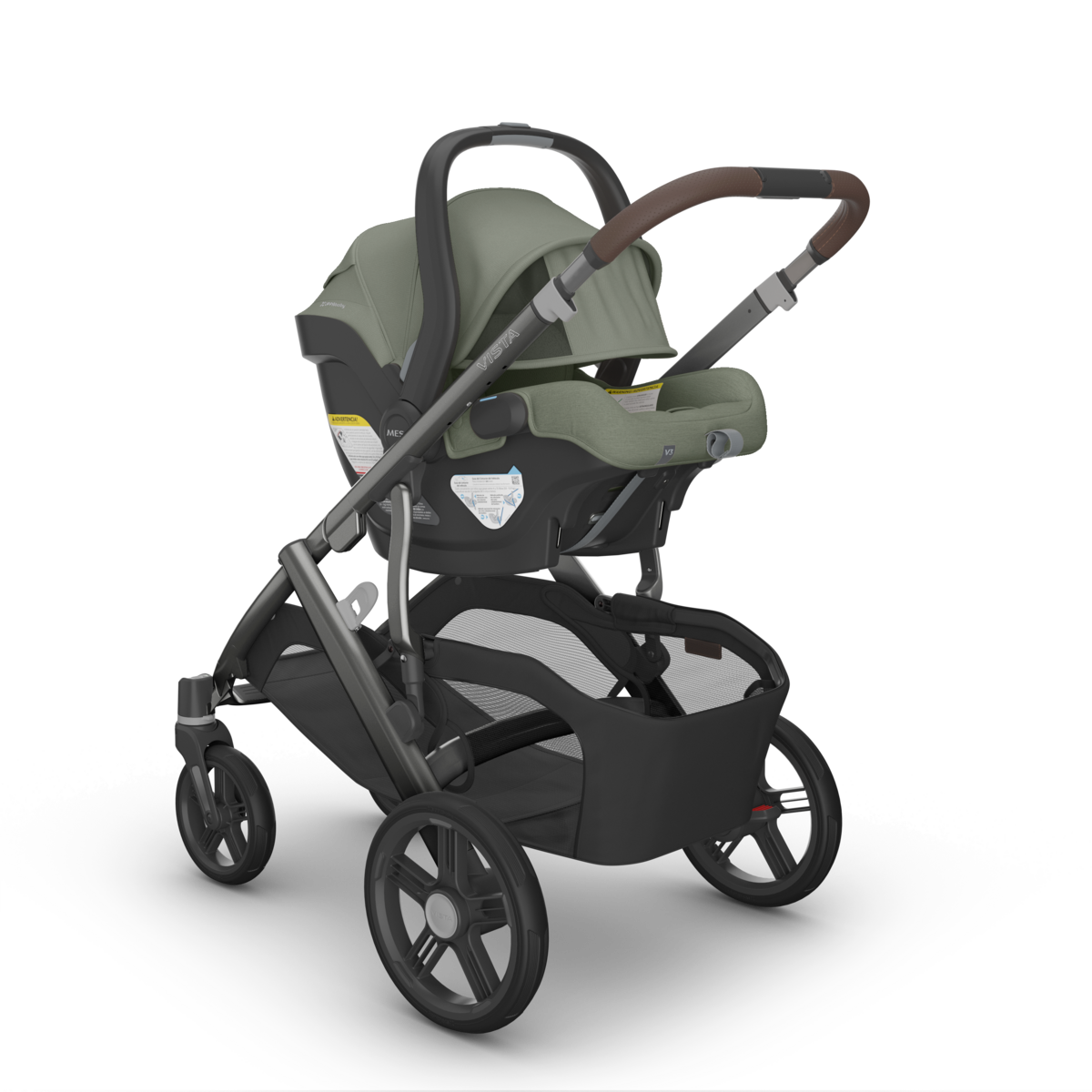 UPPAbaby Mesa V3 Infant Car Seat - Evelyn On Vista