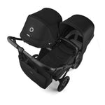 Bugaboo Donkey 6 Mono Complete Stroller - Heritage Black Top View Multi-Age Kids Duo Mode