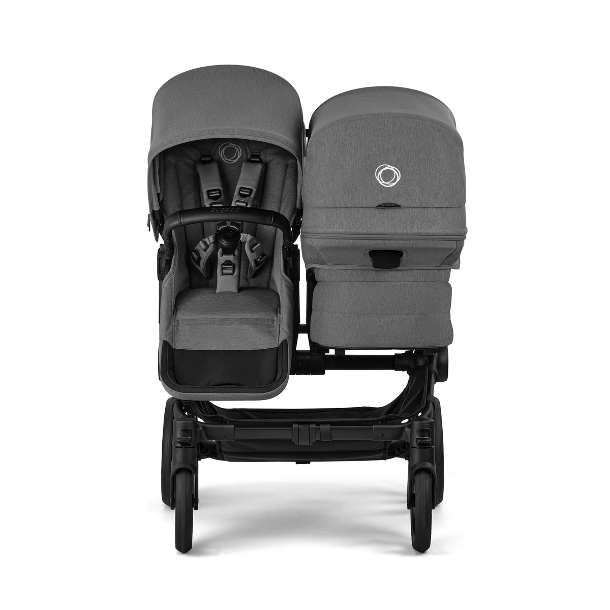 Bugaboo Donkey 6 Mono Complete Stroller - Moon Grey Multi-Age Kids