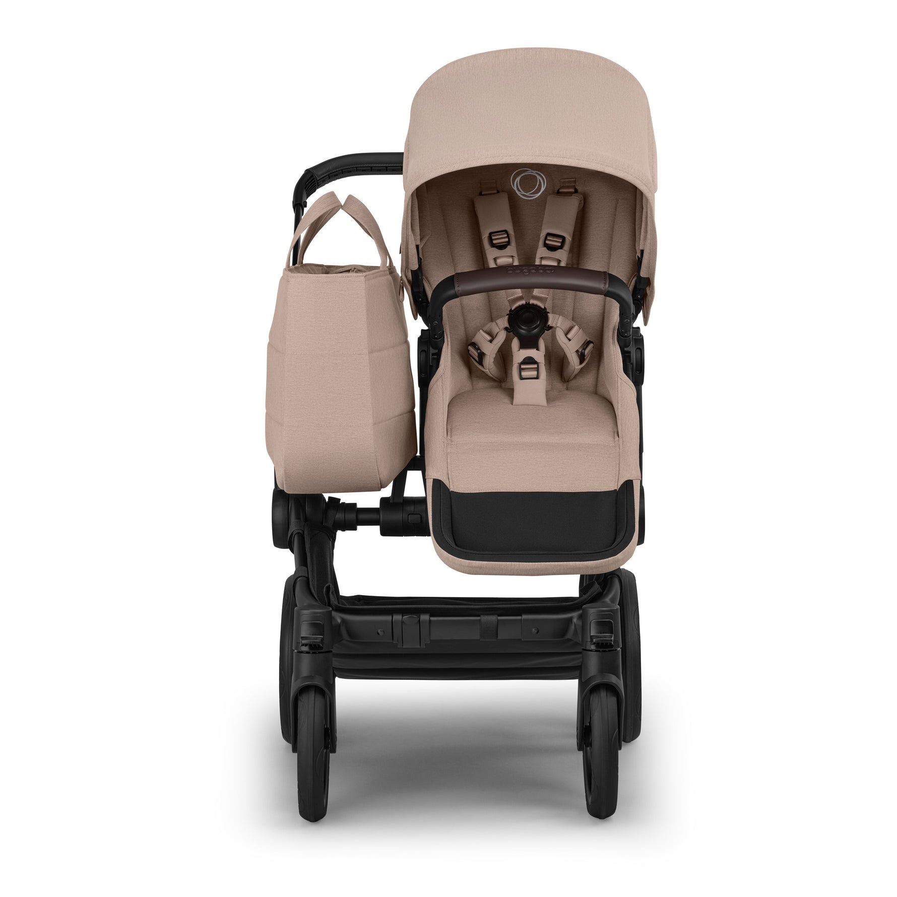 Bugaboo Donkey 6 Mono Complete Stroller - Desert Taupe Melange Mono Mode