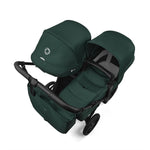 Bugaboo Donkey 6 Mono Complete Stroller - Fern Green Top View Multi-Age Kids Duo Mode
