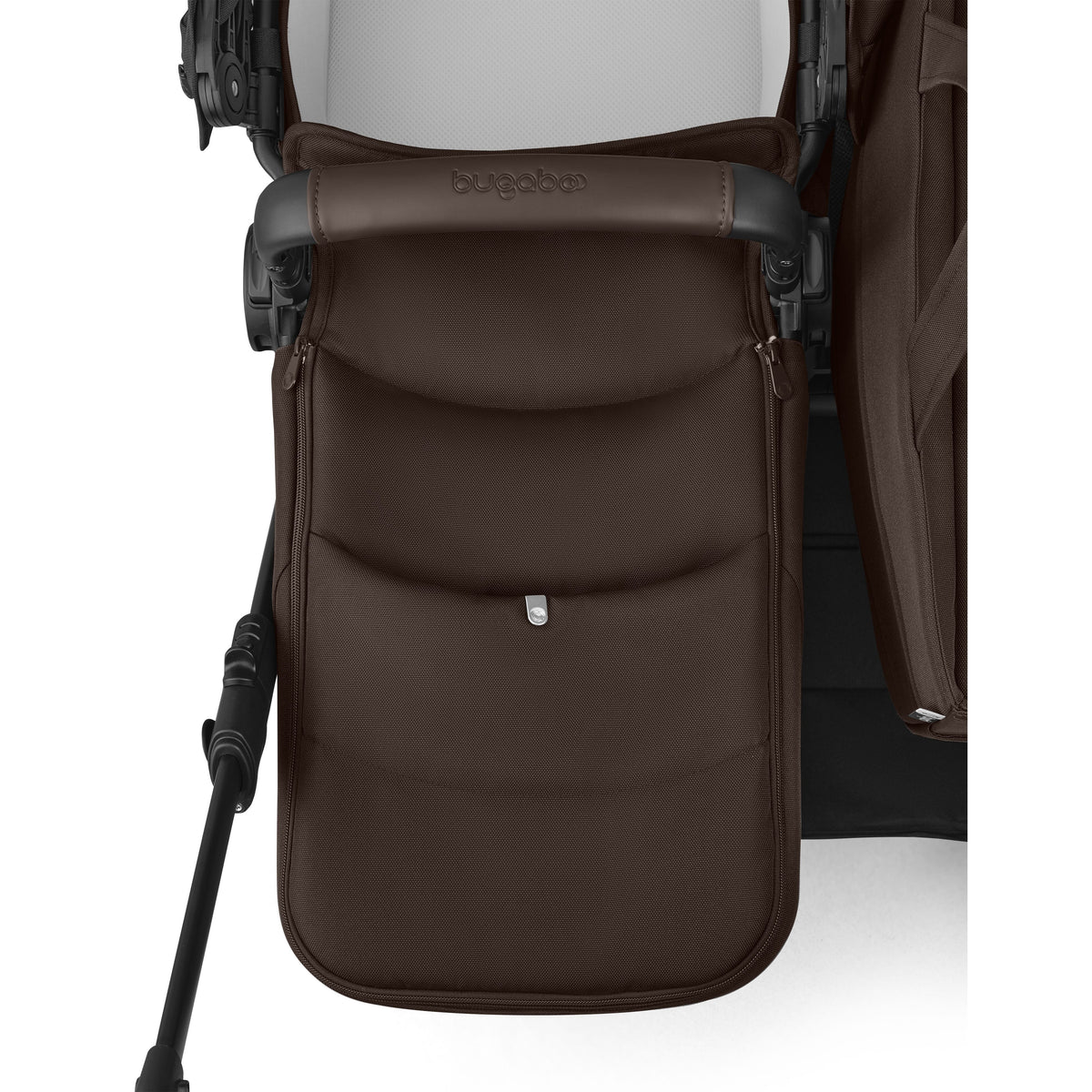 Bugaboo Donkey 6 Mono Complete Stroller - Cocoa Brown Pram/Bassinet Body Detail