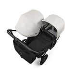 Bugaboo Donkey 6 Mono Complete Stroller - Misty White Top View Multi-Age Kids Duo Mode