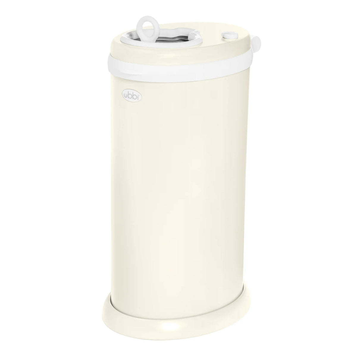 Matte Ivory - Ubbi Stainless Steel Diaper Pail