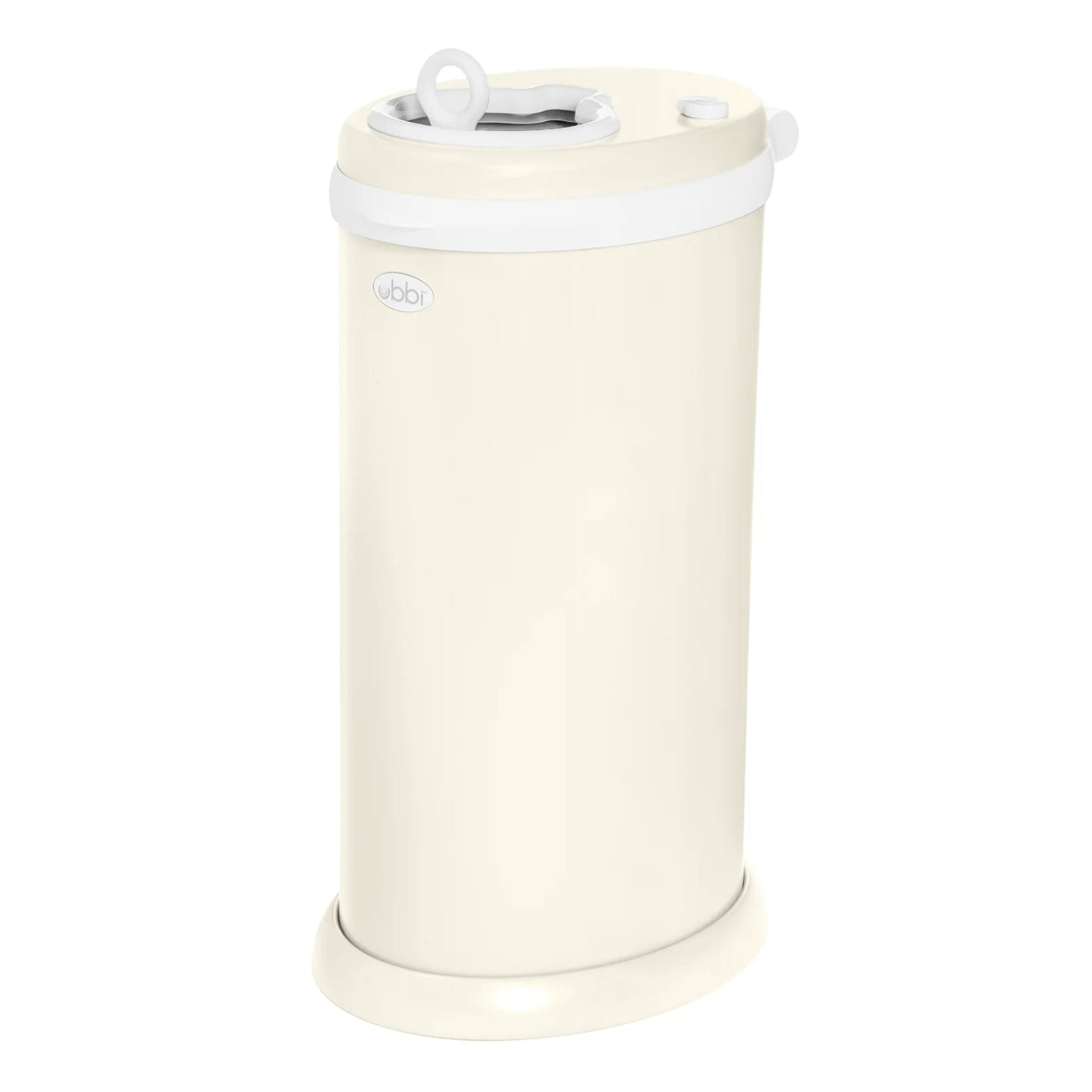 Matte Ivory - Ubbi Stainless Steel Diaper Pail