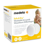 Medela Safe & Dry Washable Bra Pads Packaging