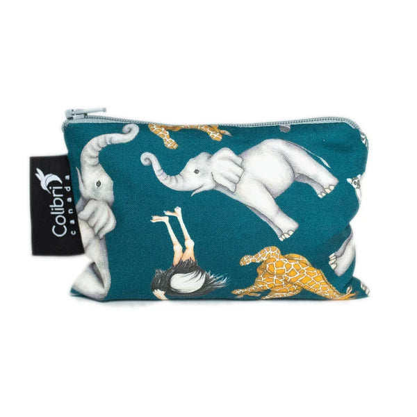 Safari - Colibri Canada Reusable Snack Bag - Small