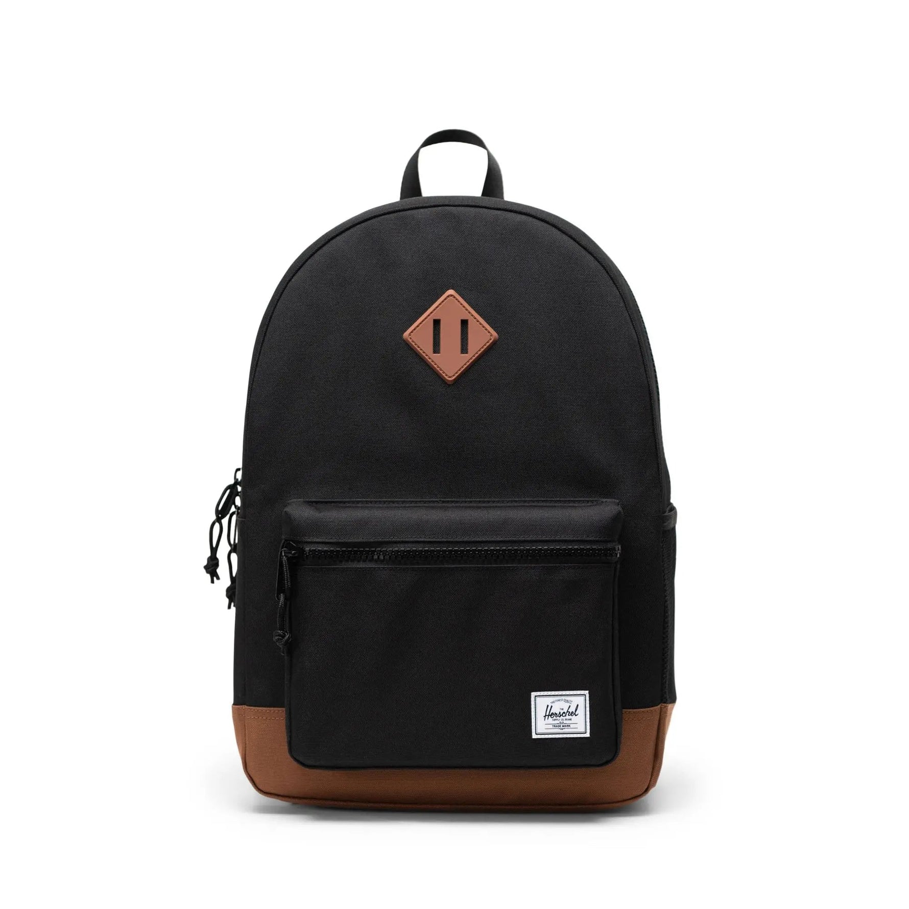 Herschel Heritage Youth Backpack - Black/Saddle Brown