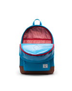 Herschel Heritage Youth Backpack - Hawaiian Surf/Saddle Brown - Interior