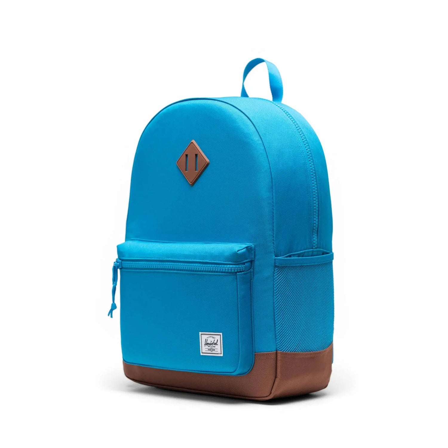 Herschel Heritage Youth Backpack - Hawaiian Surf/Saddle Brown Angle