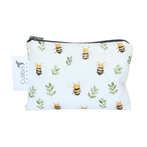 Honey Bee - Colibri Canada Reusable Snack Bag - Small