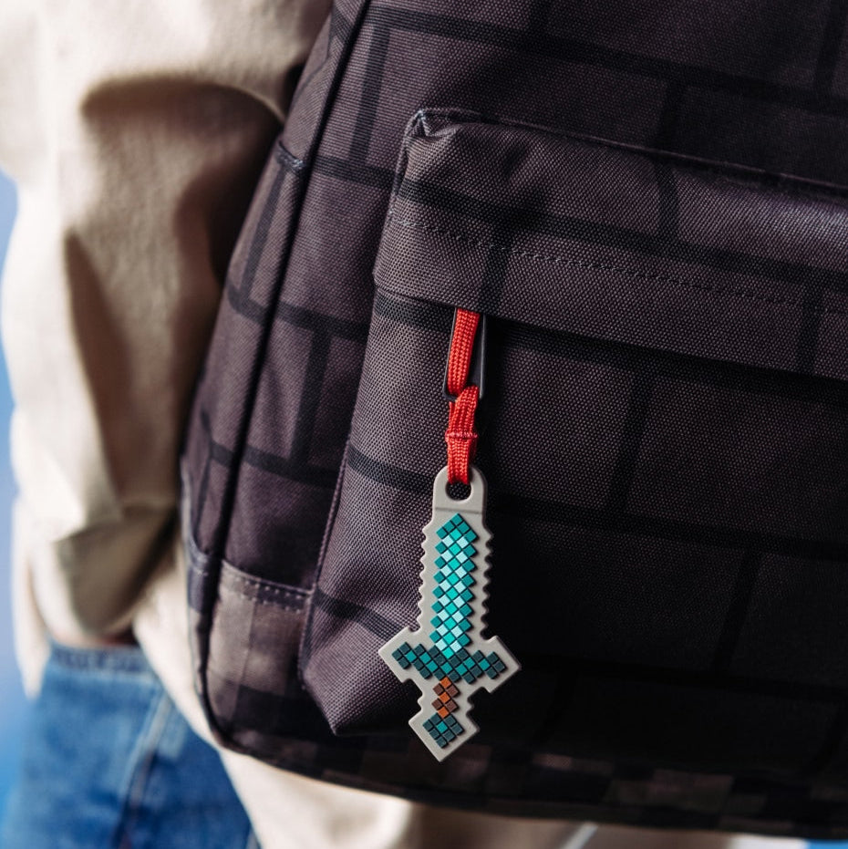 Herschel Minecraft™ Collection Classic Backpack - The Nether Charm Detail