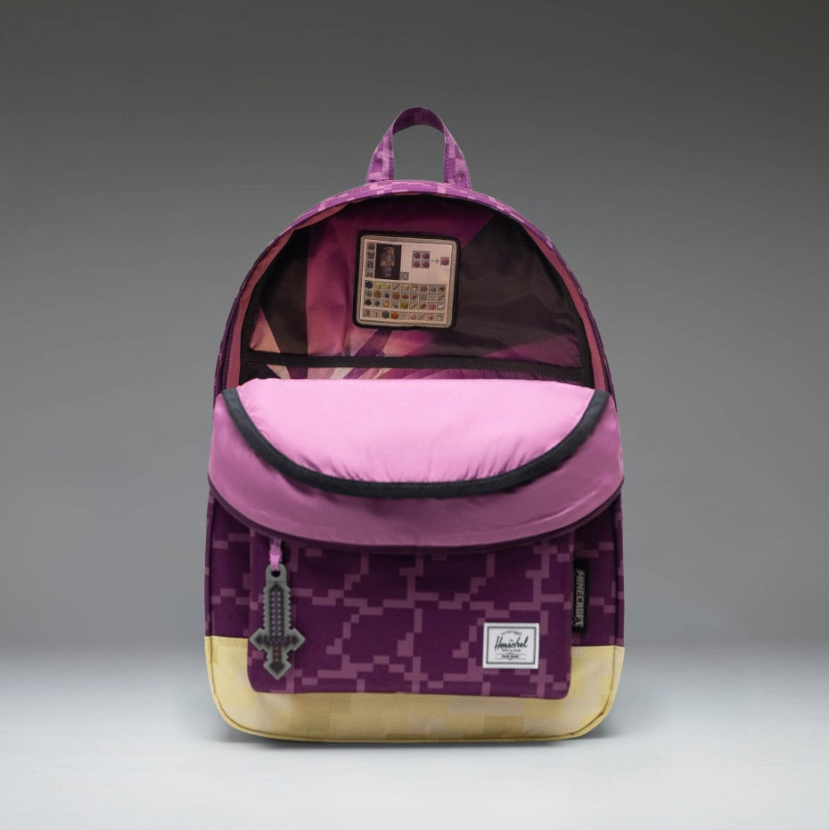 Herschel Minecraft™ Collection Classic Backpack - The End Lifestyle 3 Inner Lining Detail 2