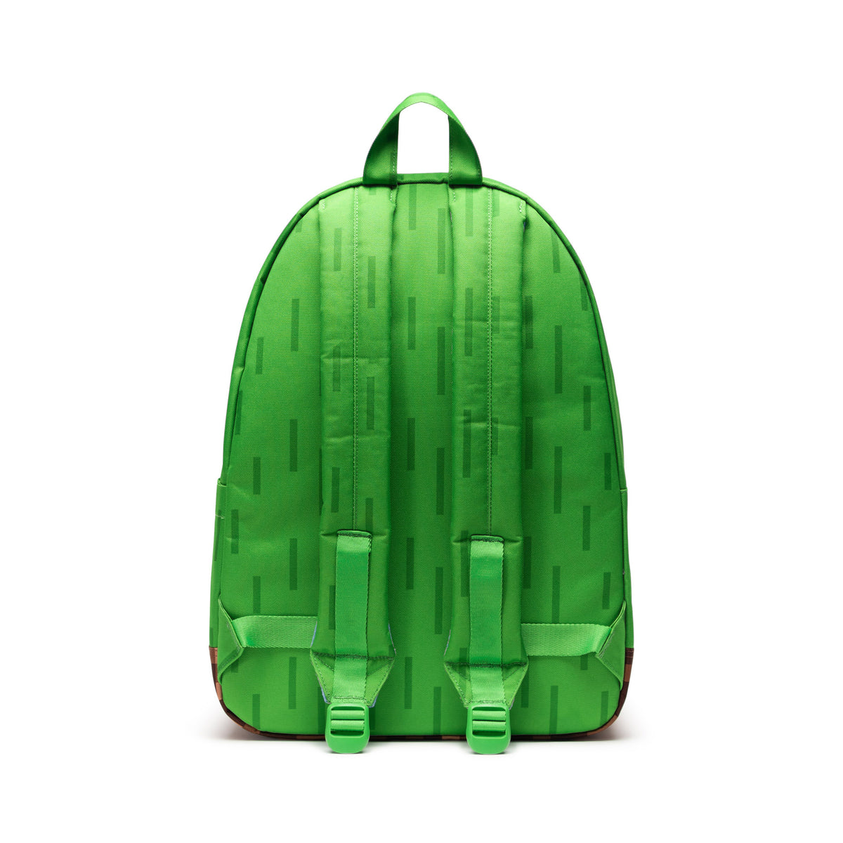 Herschel Minecraft™ Collection Classic Backpack - The Overworld Back View with Shoulder Straps