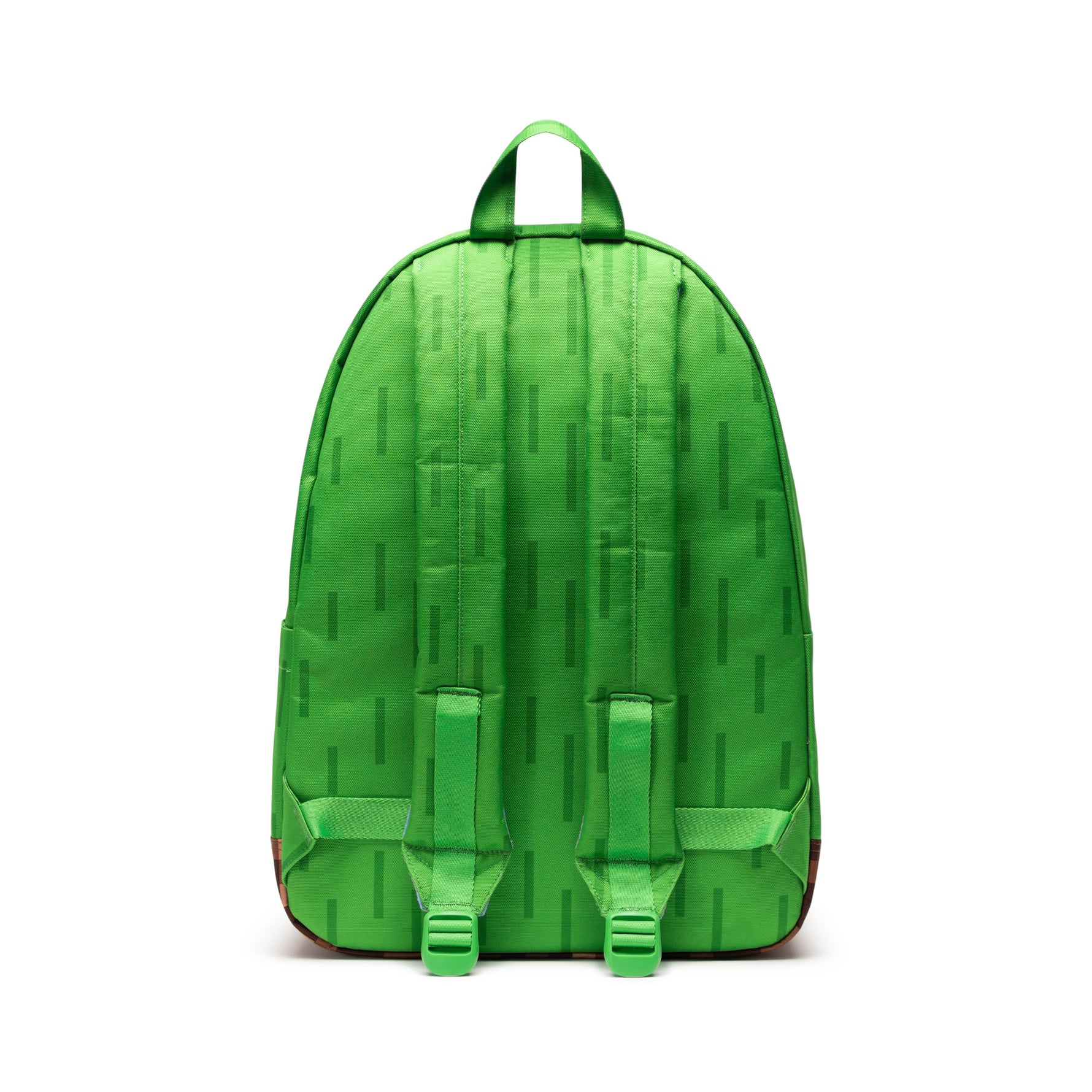Herschel Minecraft™ Collection Classic Backpack - The Overworld Back View with Shoulder Straps