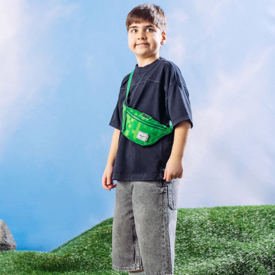 Herschel Minecraft™ Collection Heritage Hip Pack Kids - Creeper Lifestyle 4