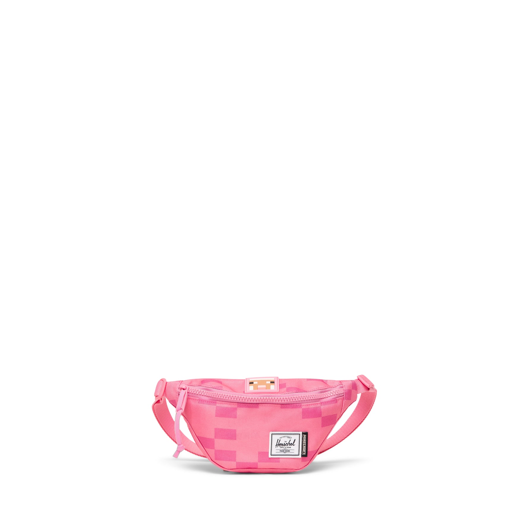 Herschel Minecraft™ Collection Heritage Hip Pack Kids - Pink Sheep Front View