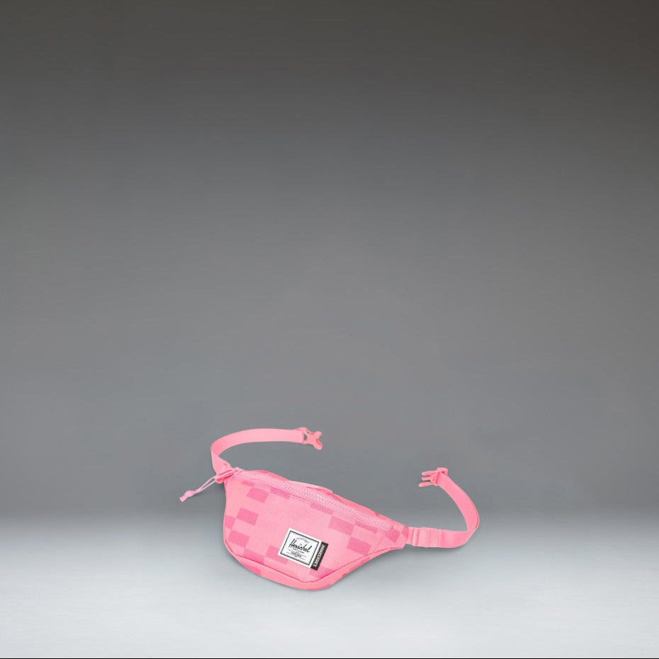 Herschel Minecraft™ Collection Heritage Hip Pack Kids - Pink Sheep Angle View