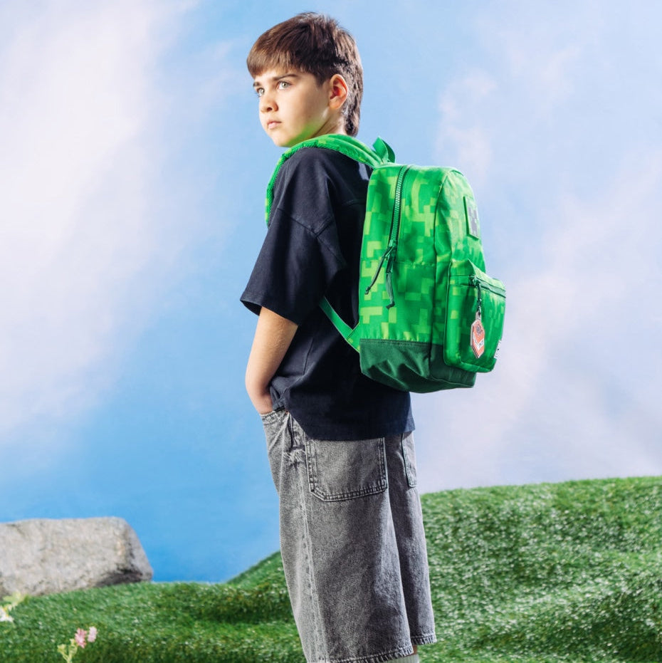 Herschel Minecraft™ Collection Heritage Kids Backpack - Creeper Lifestyle 3