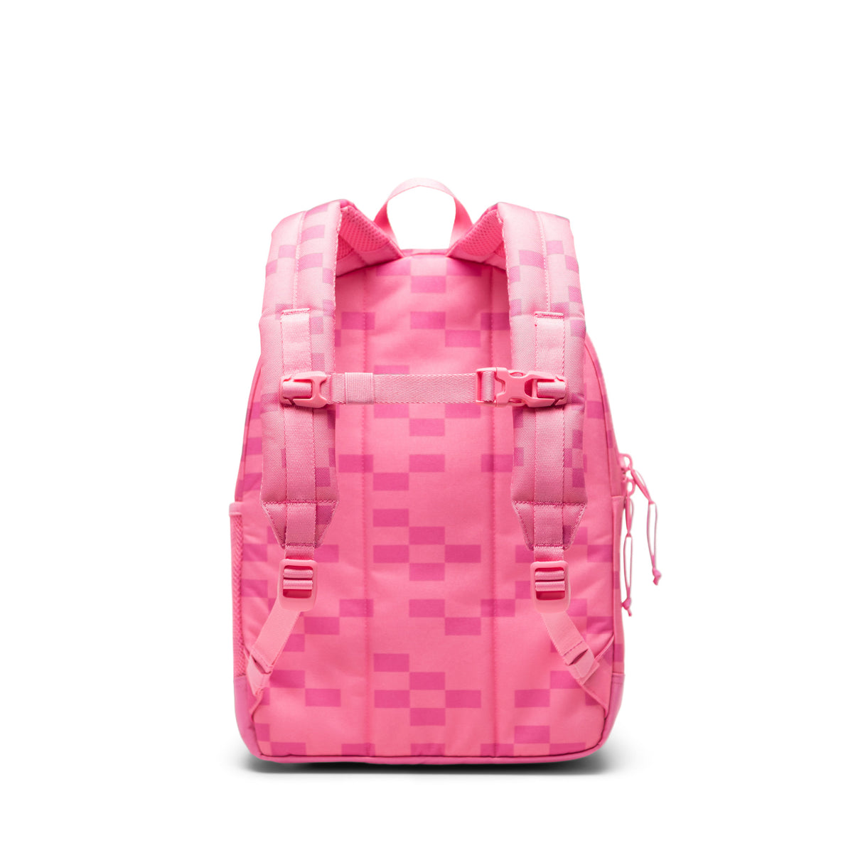 Herschel Minecraft™ Collection Heritage Kids Backpack - Pink Sheep Back View with Shoulder Straps & Chest Harness