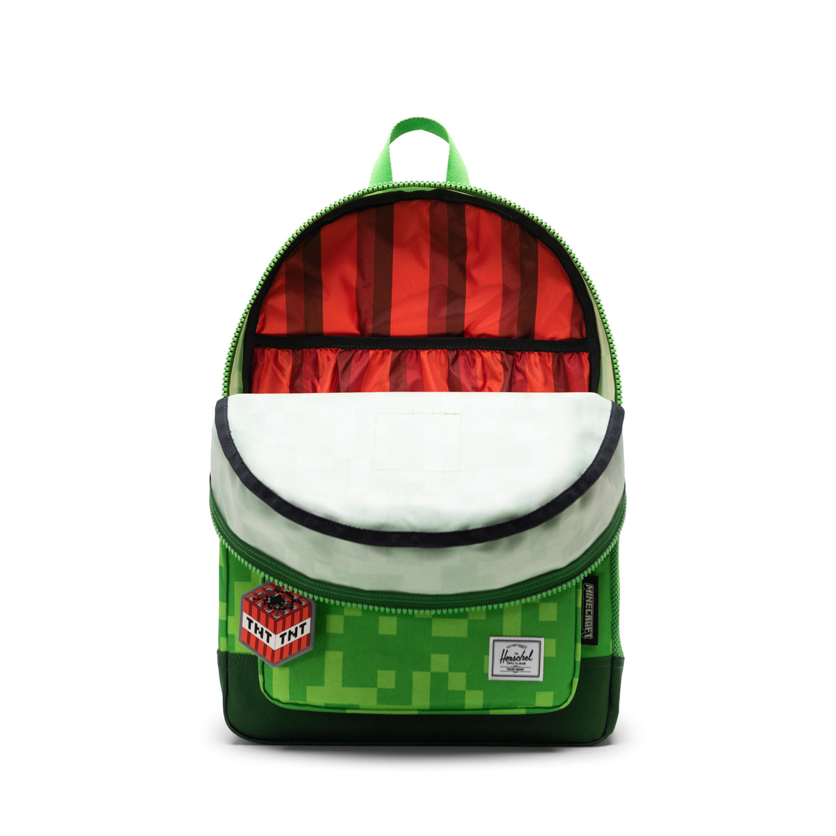 Herschel Minecraft™ Collection Heritage Youth Backpack - Creeper Lining