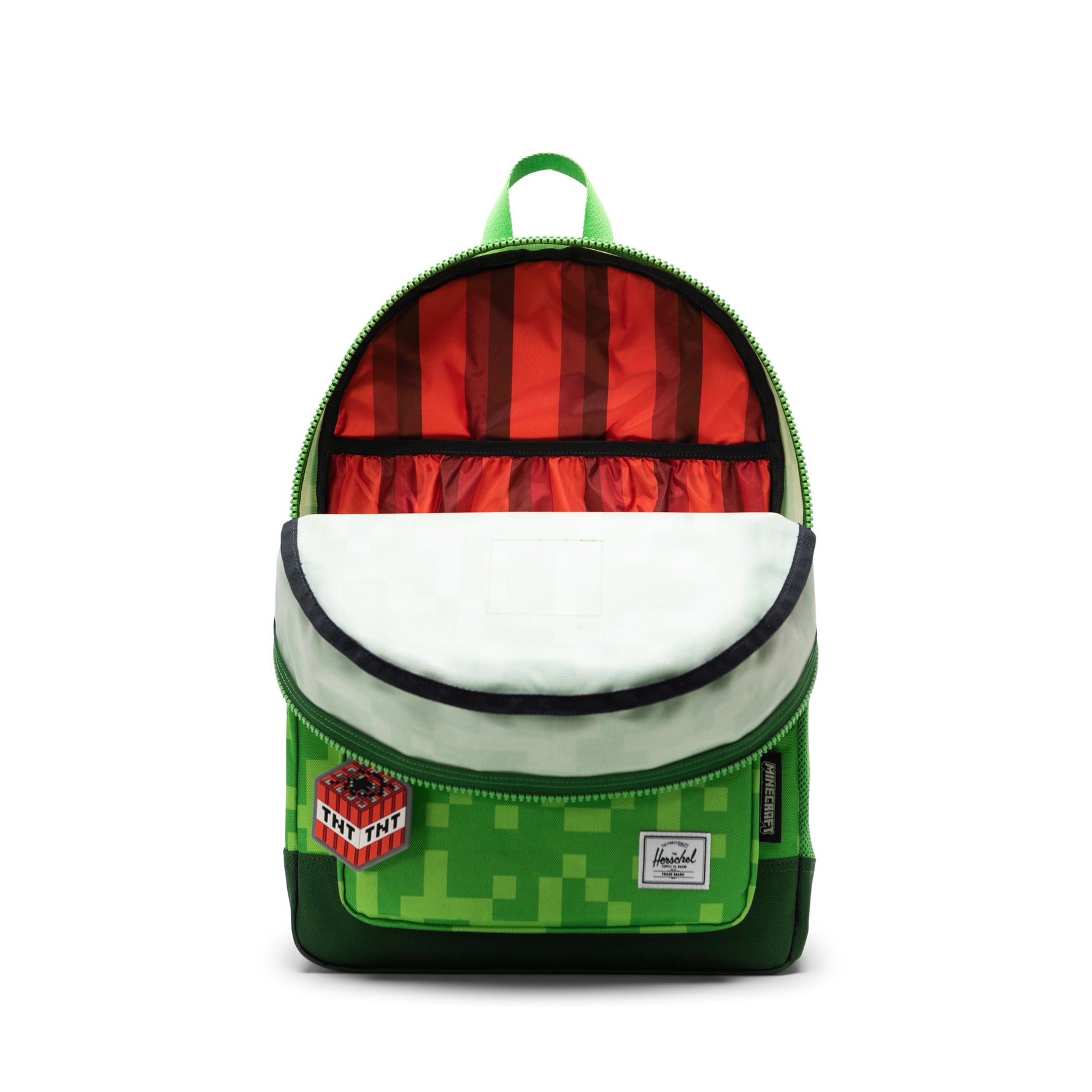 Herschel Minecraft™ Collection Heritage Youth Backpack - Creeper Lining