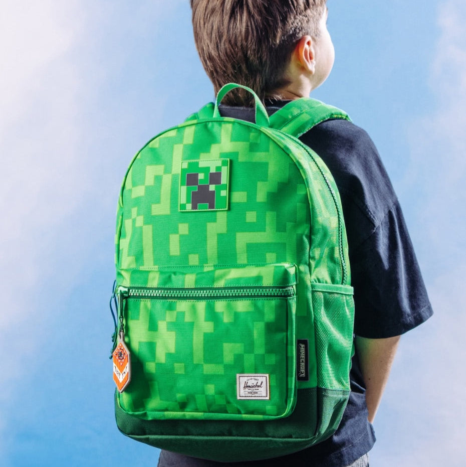 Herschel Minecraft™ Collection Heritage Youth Backpack - Creeper Lifestyle 1
