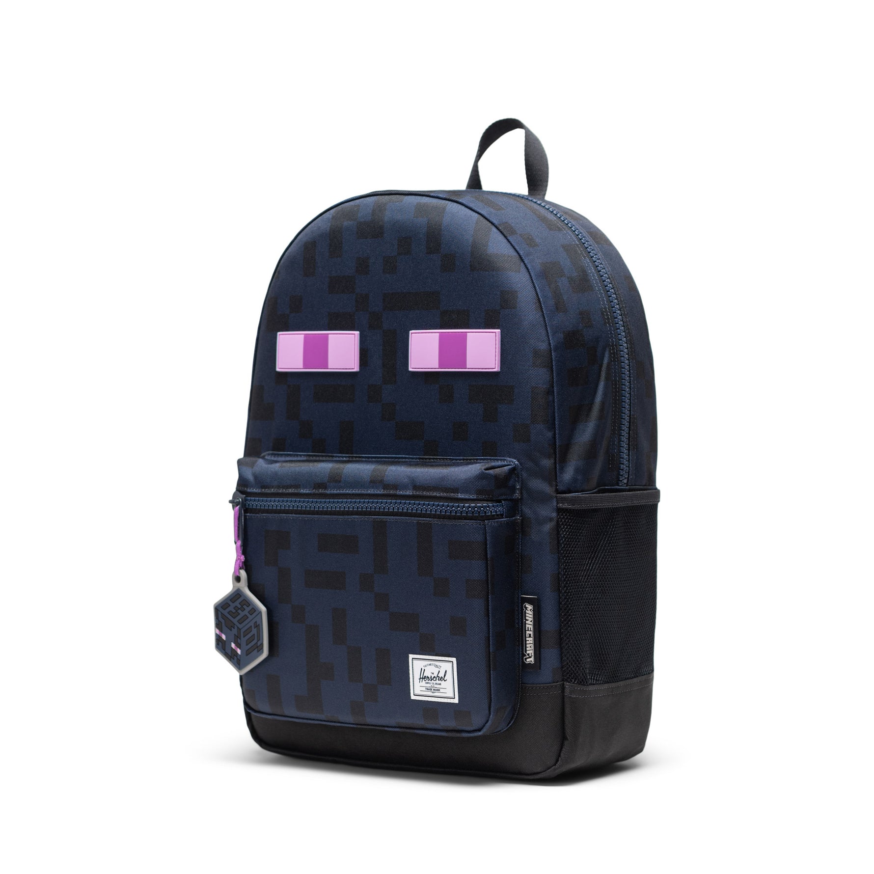 Herschel Minecraft™ Collection Heritage Youth Backpack - Enderman Front View Angle