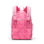 Herschel Minecraft™ Collection Heritage Youth Backpack - Pink Sheep Back View with Shoulder Straps & Chest Harness