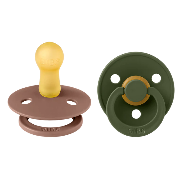 BIBS Pacifier Multicolour Combo 2 Pack - Woodchuck and Hunter