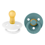 BIBS Pacifier 2 Pack - Island Sea & White
