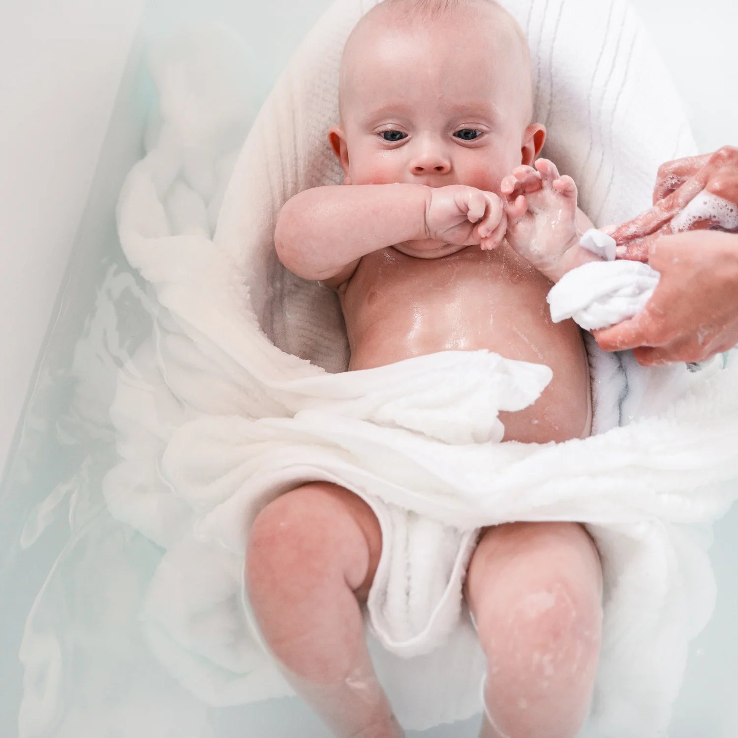 Baja Baby Bamboo/Cotton Wash Cloths 3 PK - Lifestyle 2