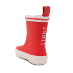 Stonz Toddler & Kid Waterproof Retro Rain Boots - Lollipop Back Angle View
